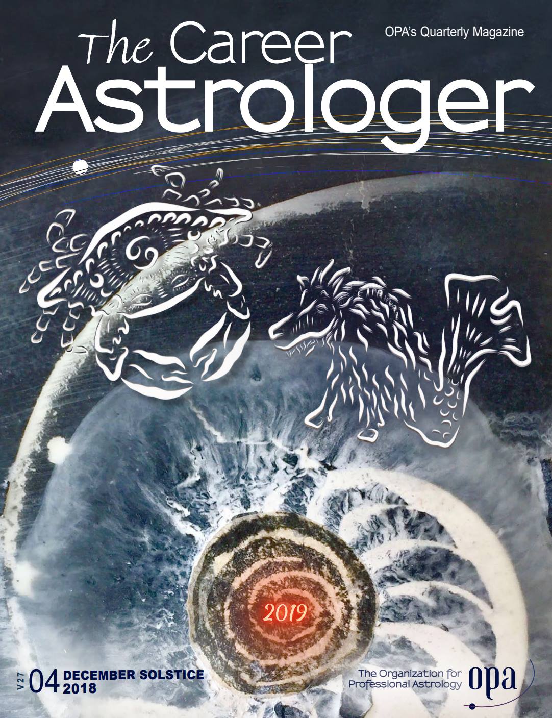 OPA Journal cover for Astrology, Art, and the Artist