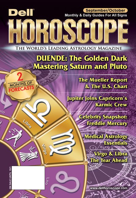 Dell Horoscope cover for Duende the Golden Dark
